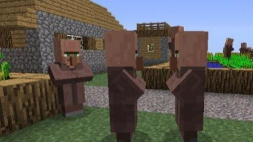 我的世界烦人的村民