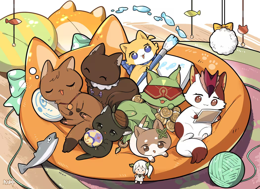 《原神》哈基米喵喵，喵喵喵喵~