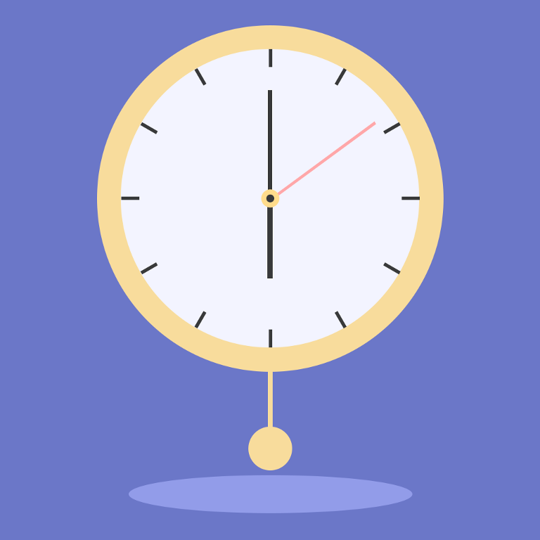 悬浮时钟秒表手机