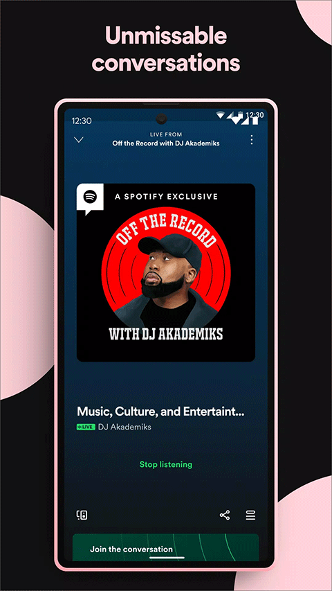 spotify音乐播放器截图2