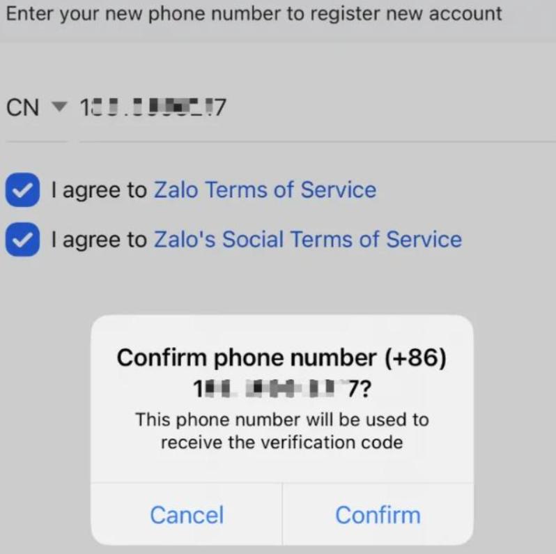 zalo越南版