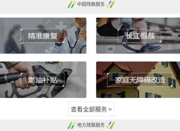 残疾人服务管理平台