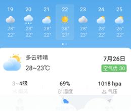 蜻蜓天气预报