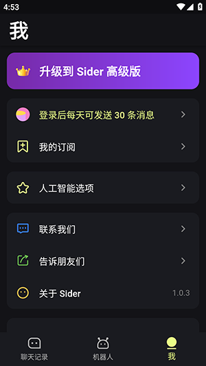 sider ai聊天截图3