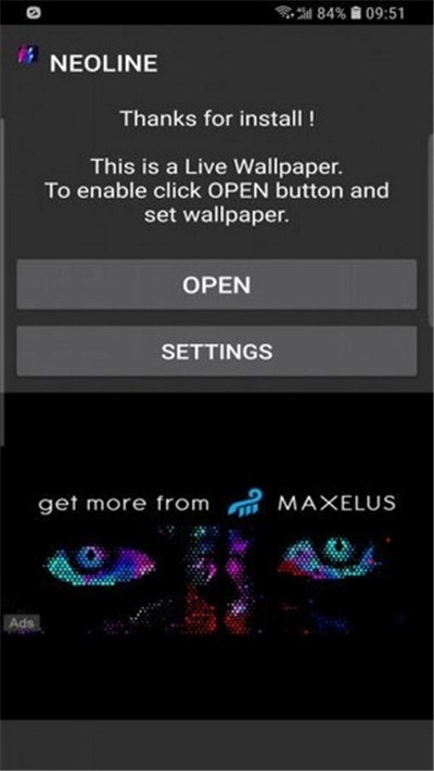 Neoline动态壁纸截图1