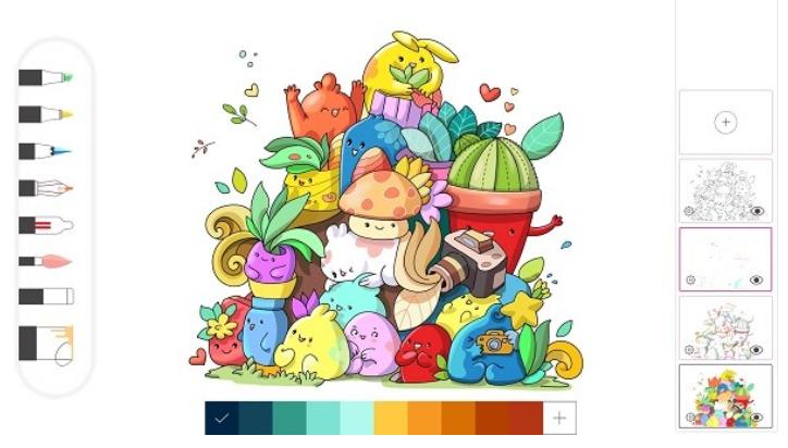 绘图板绘画