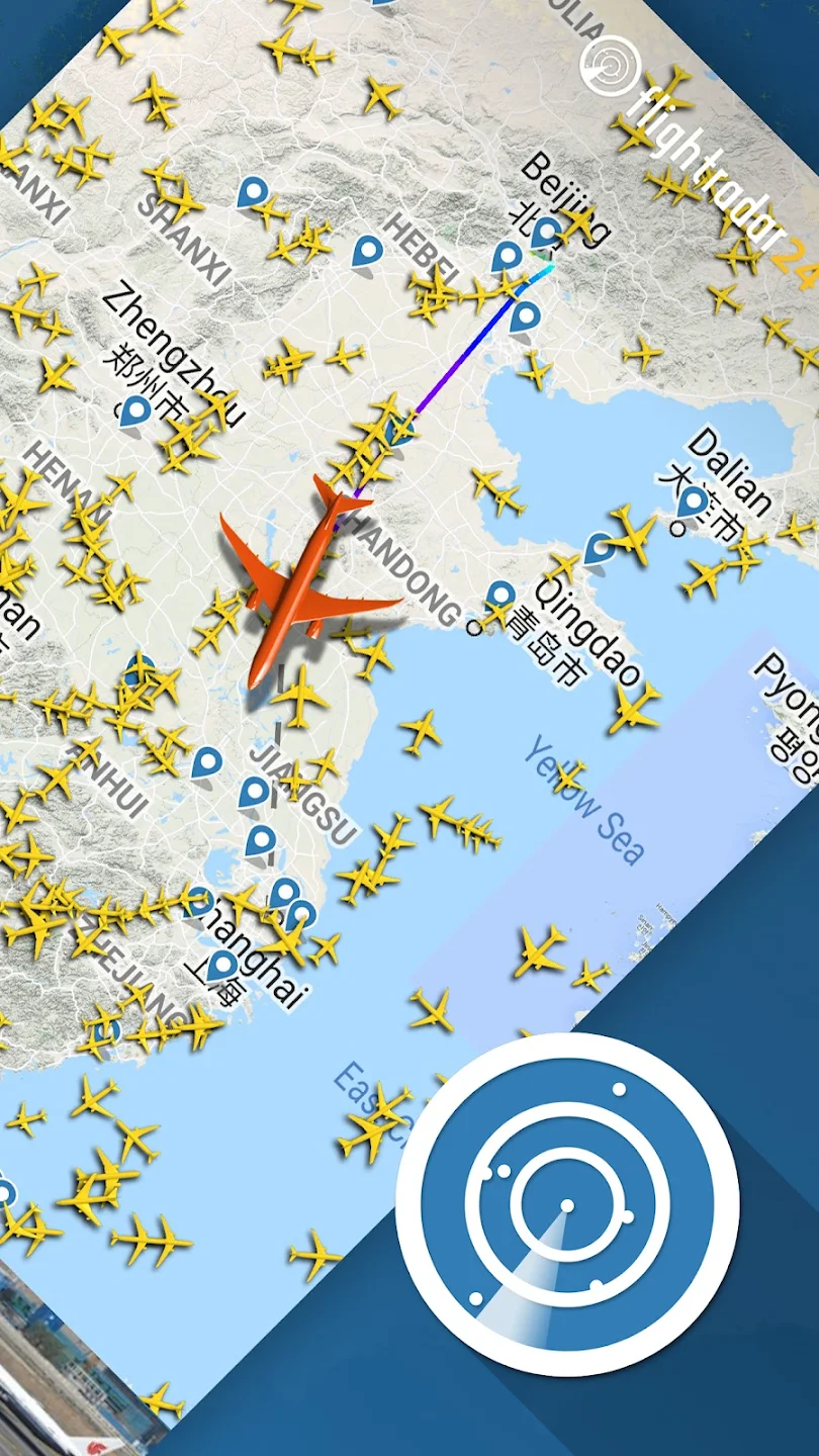 flightradar24航班追踪截图2