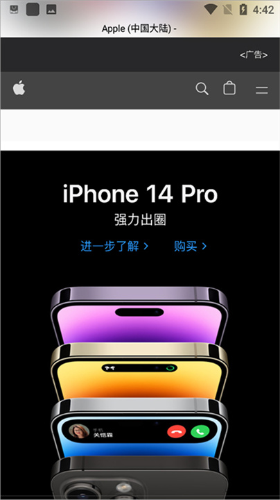 苹果safari浏览器截图1