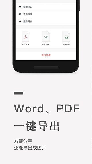 石墨文档编辑器截图3