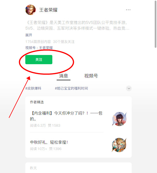 王者荣耀体验服