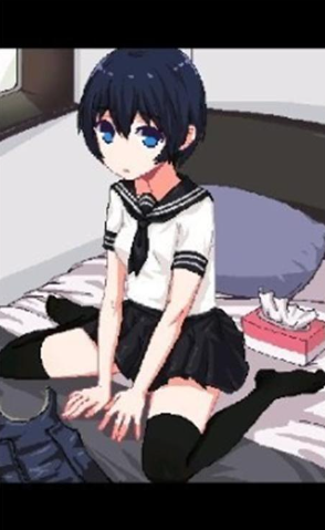 和妹妹两个人看家纸巾盒