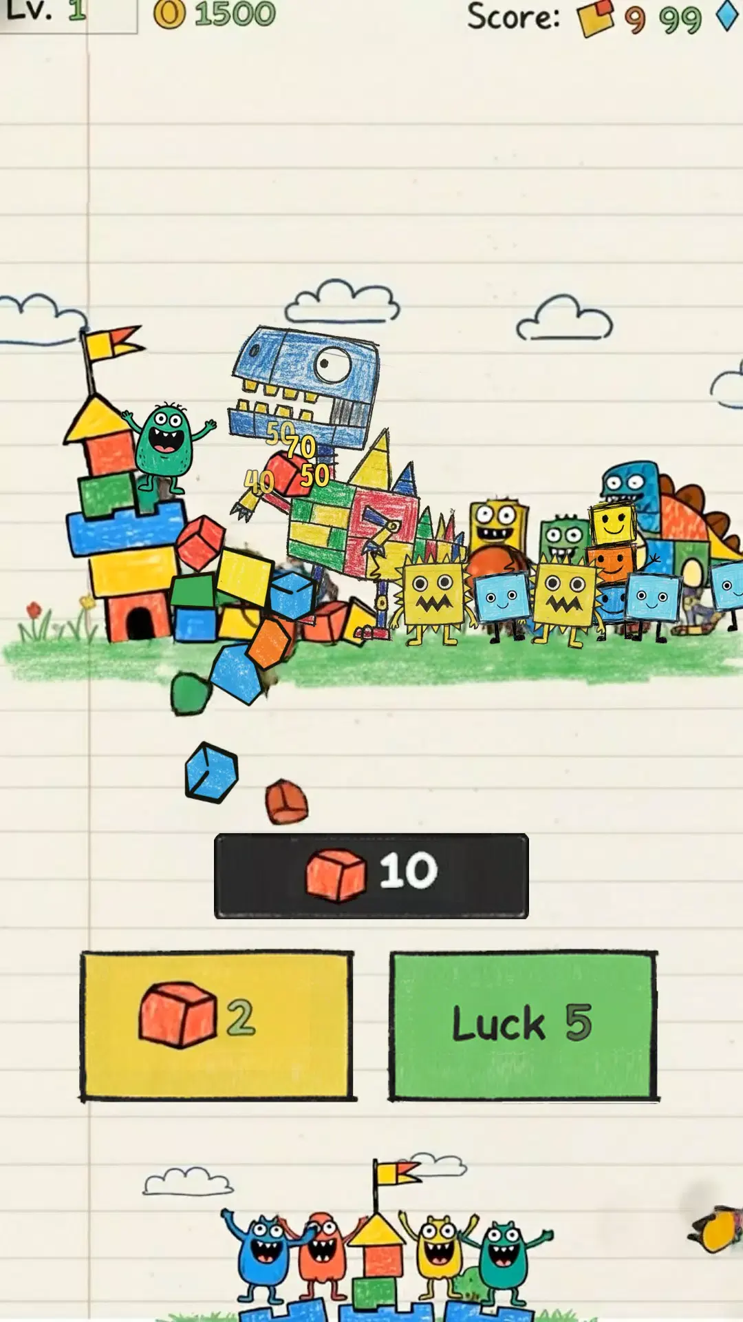 蜡笔防御战手机版截图3