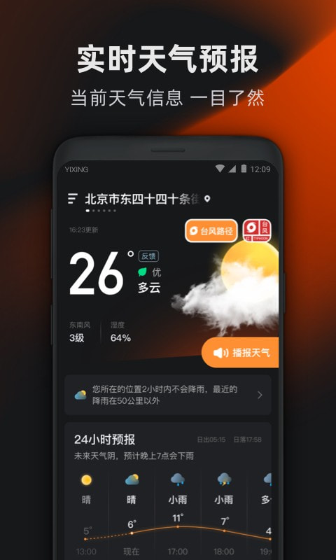 亦心天气预报截图1