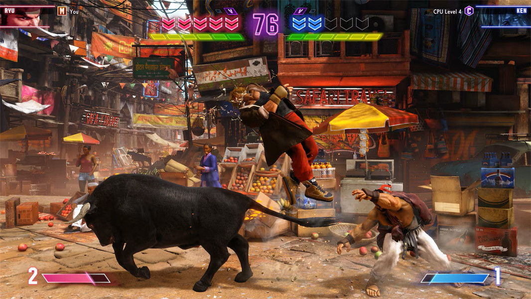 街头霸王6移植版截图3