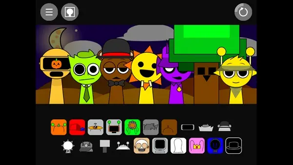 节奏盒子Sprunki寄生虫截图1