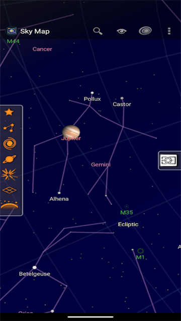 谷歌星空(GoogleSkyMap)截图1