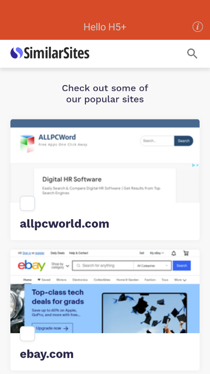 similarsites浏览器截图2