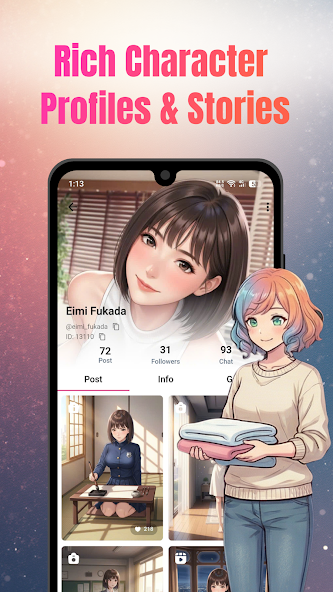 wibuAI动漫聊天截图1