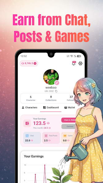 wibuAI动漫聊天截图2