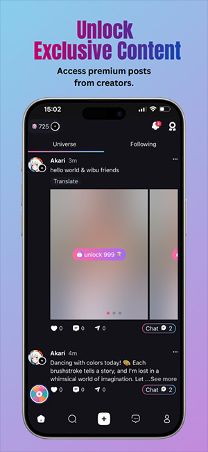 Wibu官方APP安卓下载正版最新版-Wibu威布AI动漫社区下载手机版v1.1.6