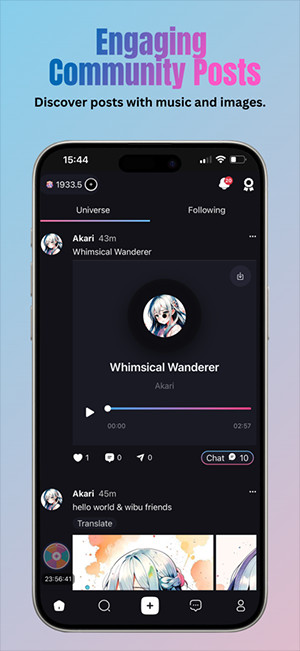 Wibu官方APP安卓下载正版最新版-Wibu威布AI动漫社区下载手机版v1.1.6