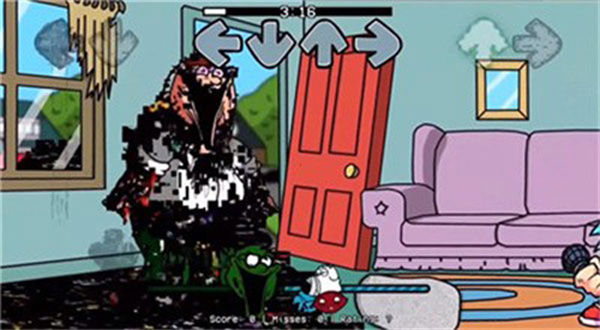 FNF错误化恶搞之家优化V3截图1