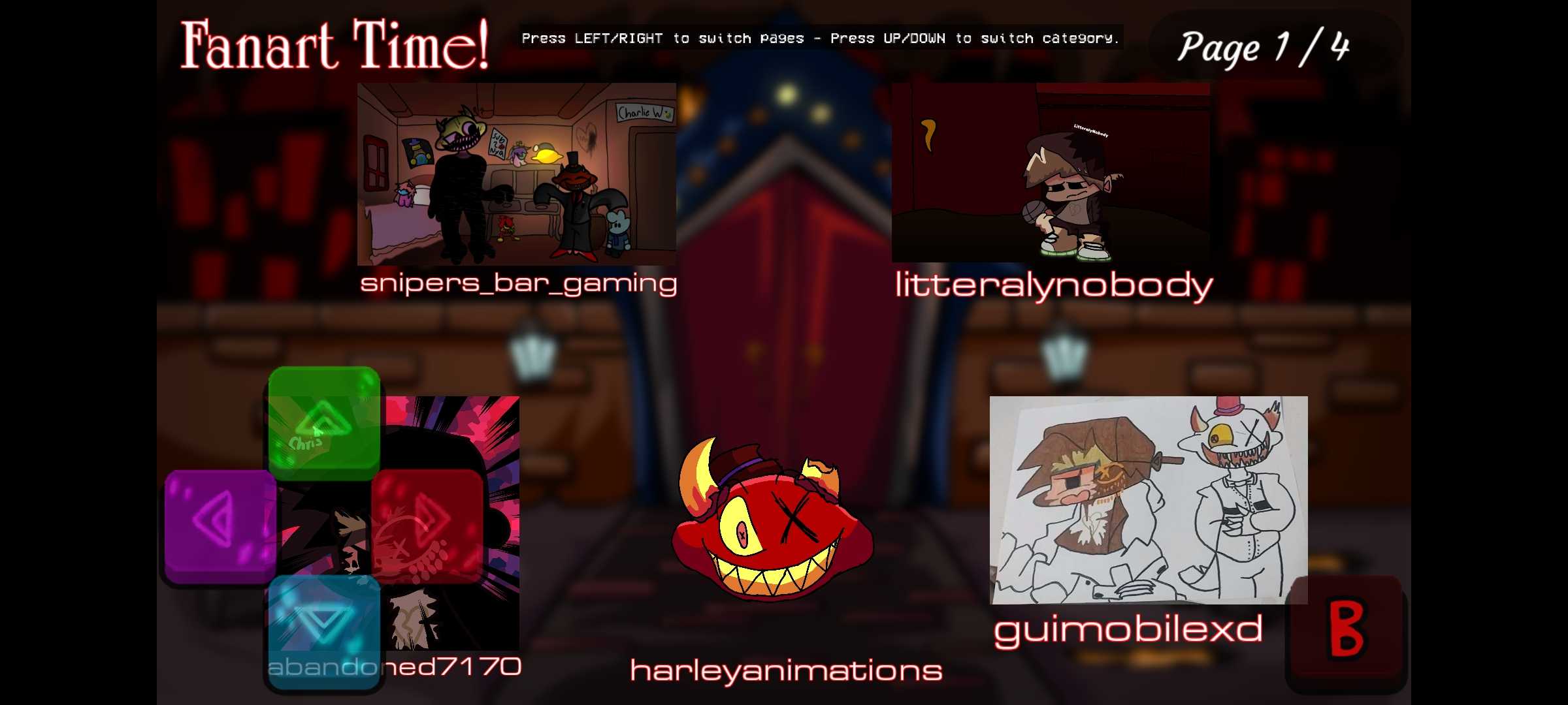 FNF堕落天使模组移植版截图1