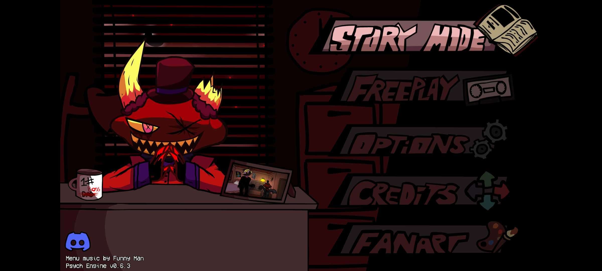 FNF堕落天使模组移植版截图5