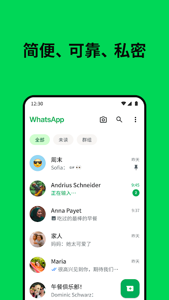 whatsapp聊天截图1