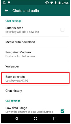 如何将whatsapp转移到新的电话备份聊天