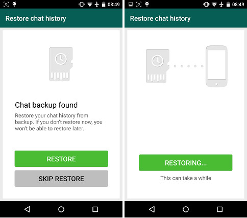 如何将whatsapp转移到新的手机恢复
