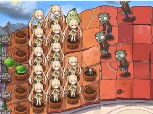 植物娘大战僵尸手机版