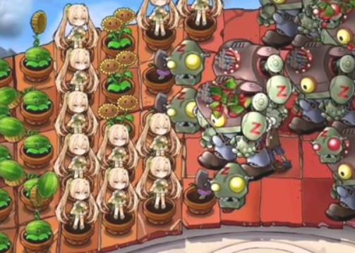 植物娘大战僵尸手机版