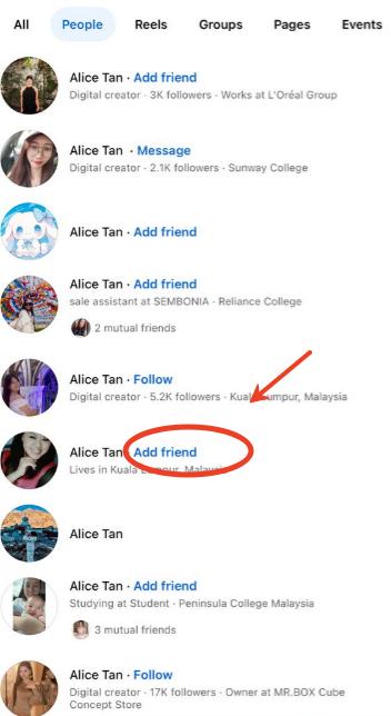 Facebook国外交友