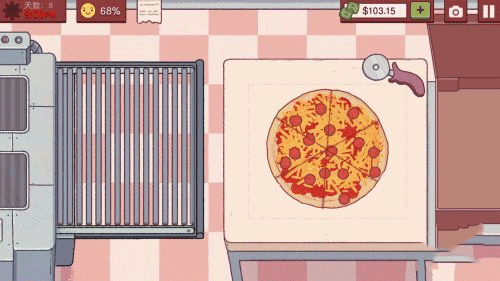 Pizza可口的披萨