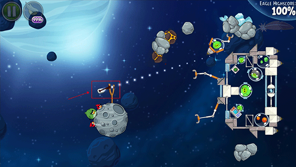 愤怒的小鸟太空版HD截图4