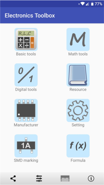 电子工具包Electronics截图2