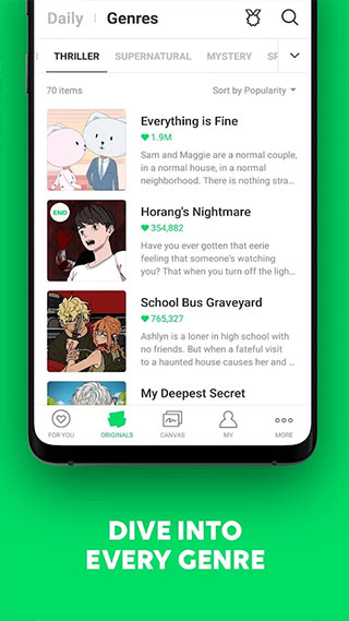 webtoon漫画中文版截图3