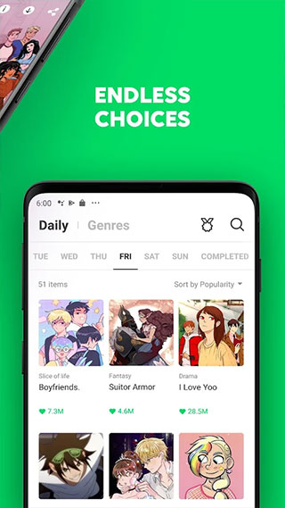webtoon漫画中文版截图2