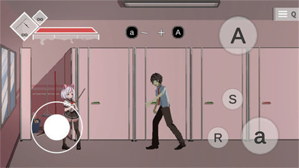 白毛少女大战僵尸圣诞节版截图1