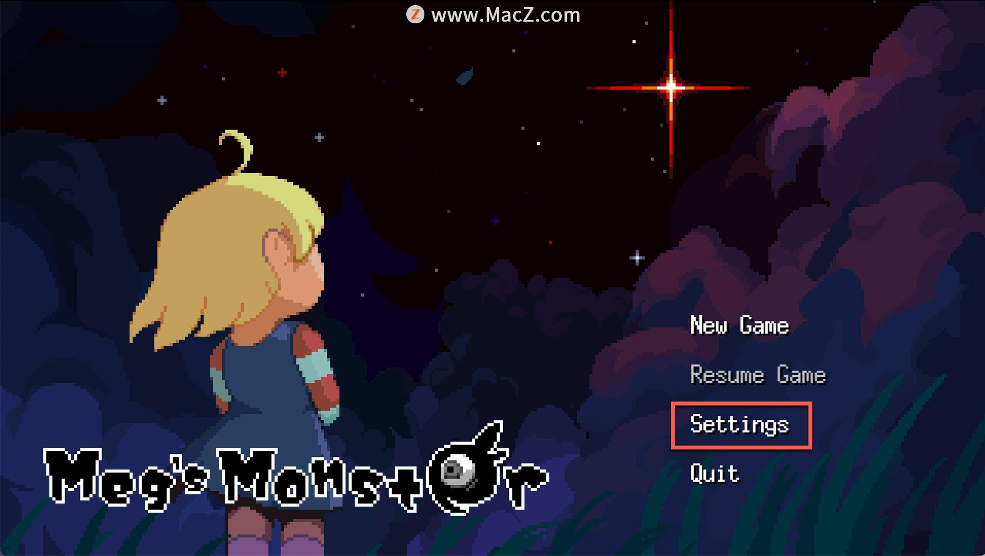 梅格与怪物swich