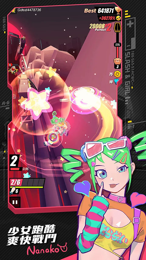 战斗少女跑酷国际服截图2