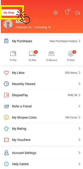 shopee泰版
