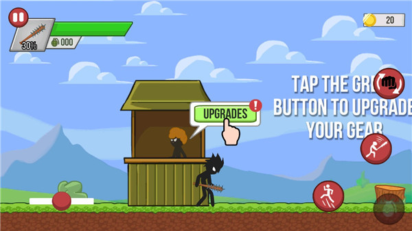 火柴人僵尸射击4