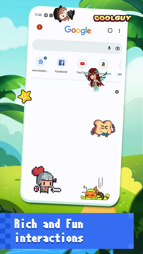 pixelshimeji桌面互动宠物截图3