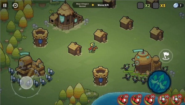 夜幕王国边境塔防中文版