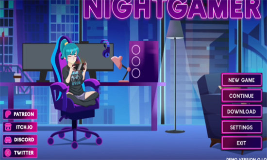 Nightgamer网瘾少女中文版截图1