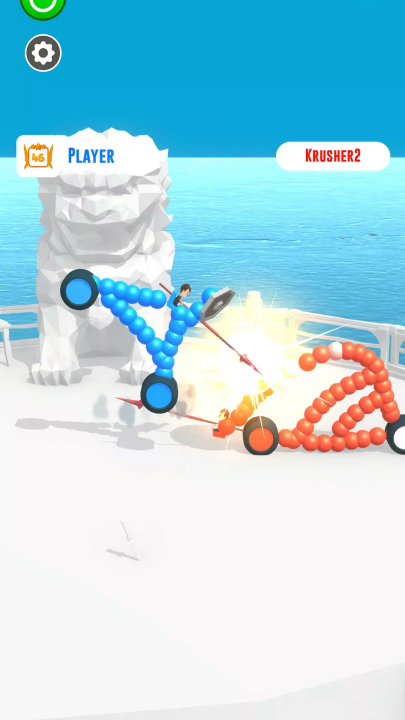 手绘战车画车对决截图2