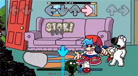 fnf错误化恶搞之家破碎的家庭截图2