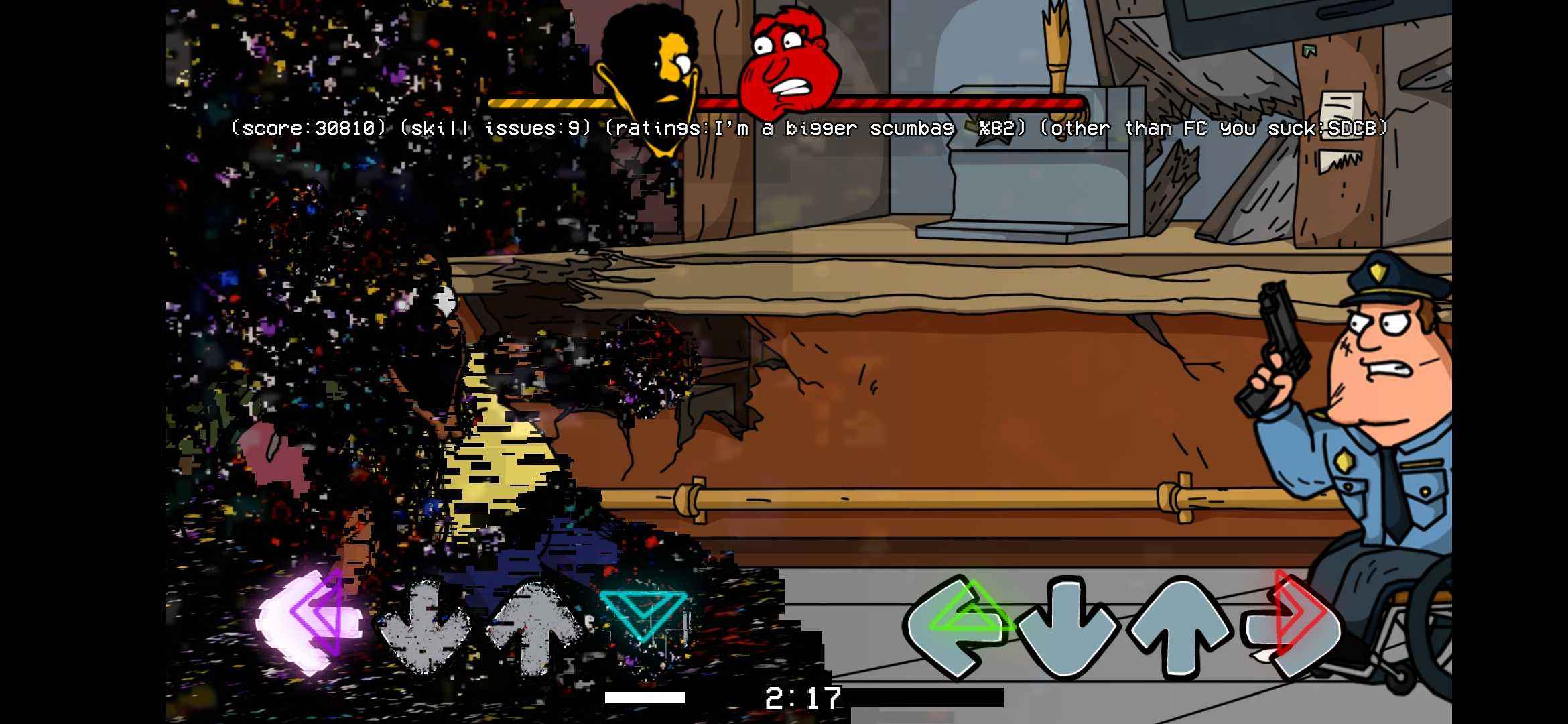 fnf错误化恶搞之家破碎的家庭截图3